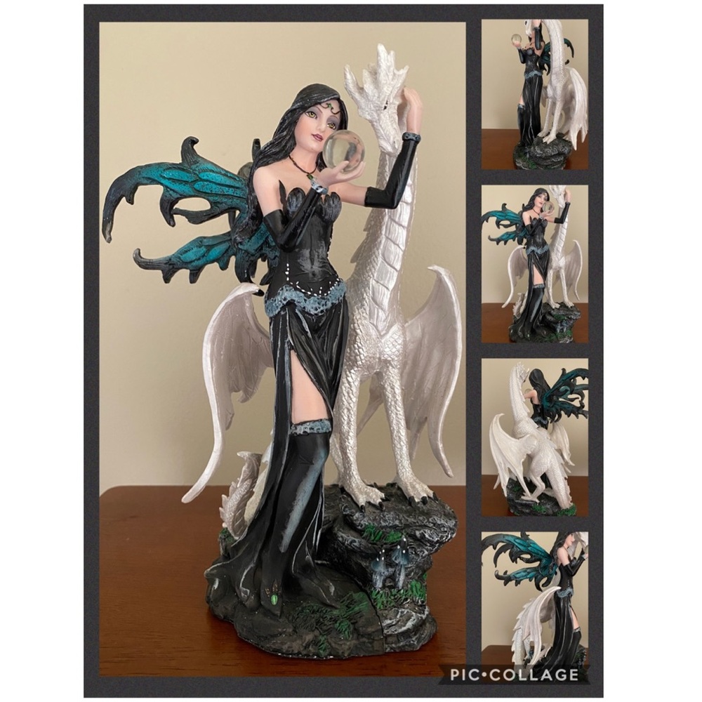 Dragon and Fairy statue